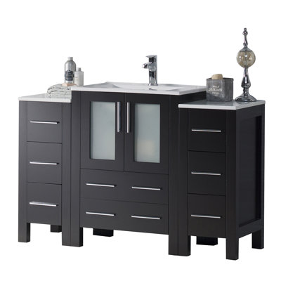 Meuble-lavabo simple 48 po avec lavabo
