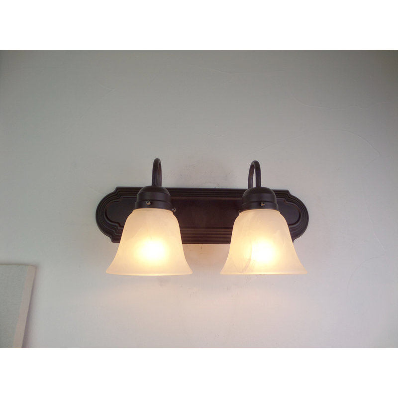 Éclairage pour meuble-lavabo 2 lumières Malinda