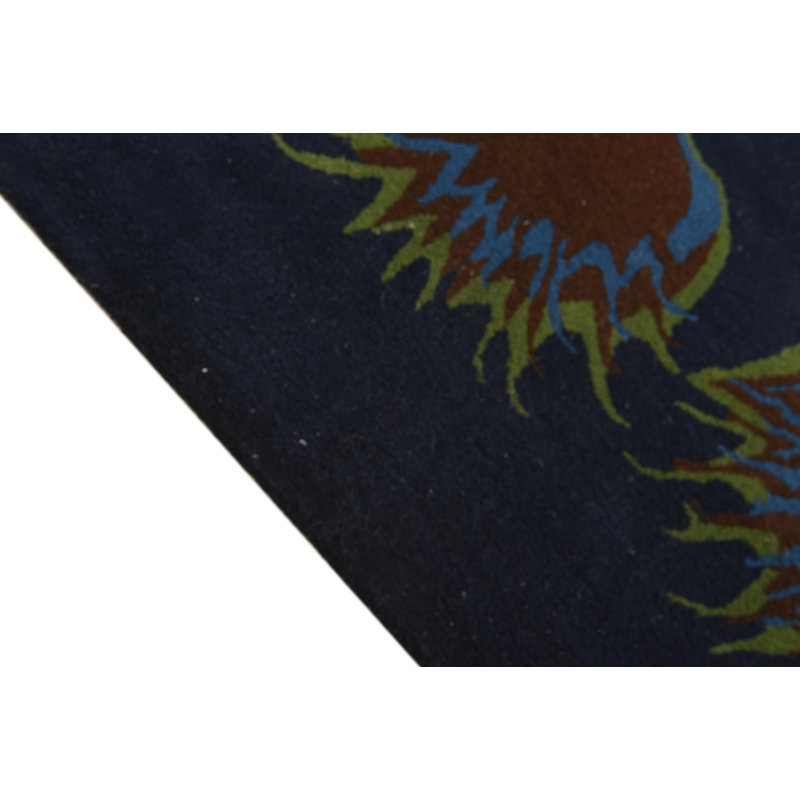 Tapis bleu marine 8 pi Pineland