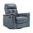 Leather Upholstered Reclining Chair Swivel Glider Motion-1840293287