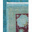Tapis bleu nouvel âge 8 pi 3 po x 10 pi 4 po Coetta