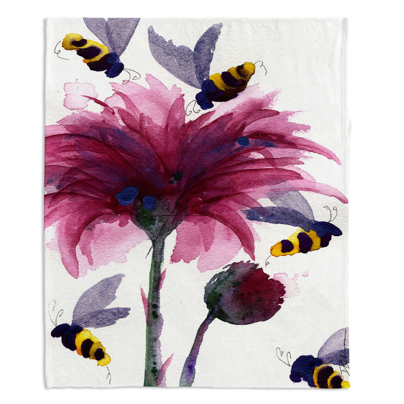 Hand Woven Throw Blanket, 68" x 80"
