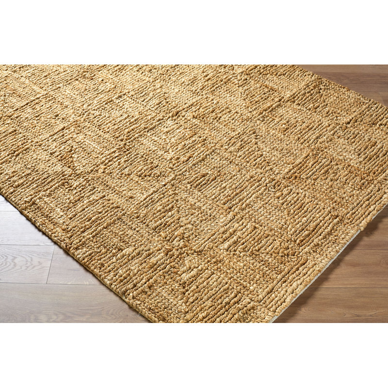 Weston Jute / Sisal Area Rug in Tan, Rectangle 5' x 7'6"