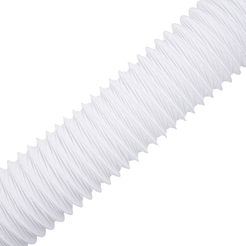 Conduit d'évacuation en PVC Vidaxl 19,7 pi 4,9 po