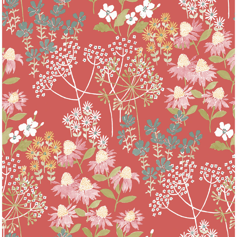 Rouleau de papier peint Kenyon, Rouge
