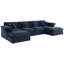 Canapé modulaire surdimensionné moderne en U de 152 po avec repose-pieds modulaire Cloud Comfort-866008695
