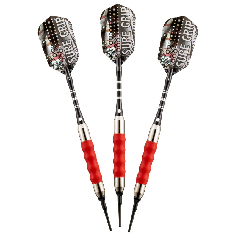 Fléchettes Viper Sure Grip, Rouge, 16 g