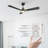 52'' Ceiling Fan with LED Lights-1621257686