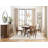 SALTER ROUND DINING TABLE COMPLETE