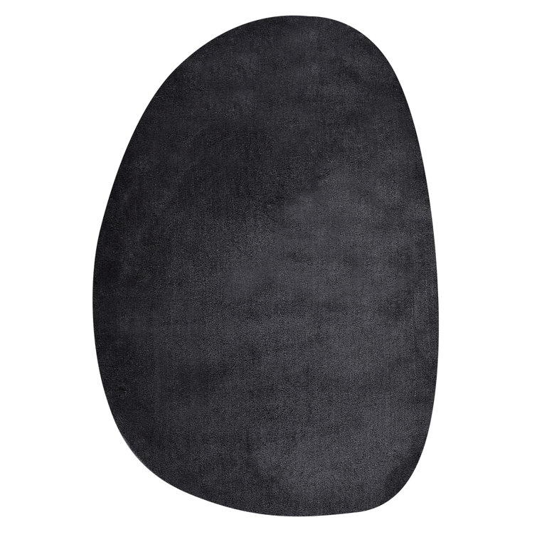 Solid Colour Hand Woven Area Rug