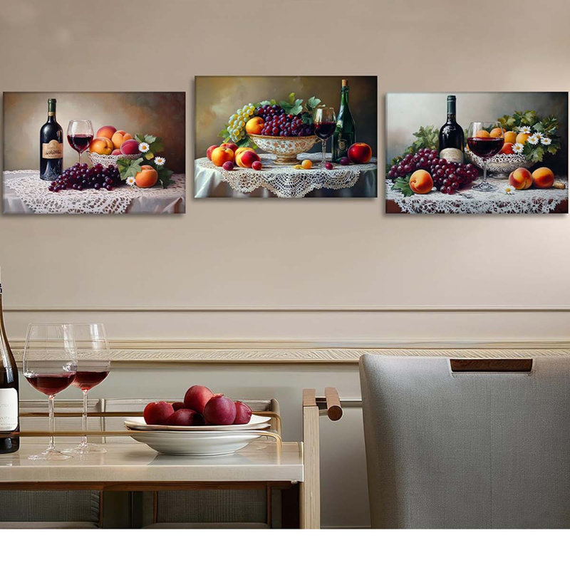3 Piece Wrapped Canvas Print