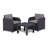 Padua 2 Rattan Seater Conversation Set