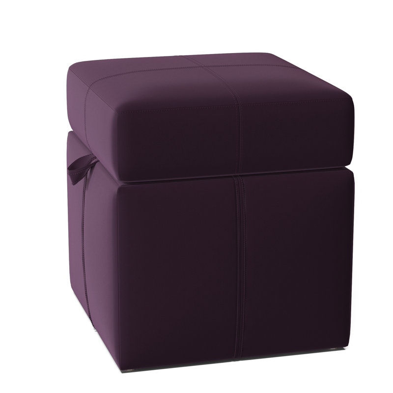 Preesall Upholstered Ottoman, Klein Fig