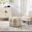 Robertas 53cm Wide Modern Upholstered Tufted Square Ottoman Footstool Accent Stool for Living Room Bedroom-383358344