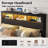 Revan Ivy Bronx Wooden Bed With Storage Headboard&Footboard-910134206-910134177