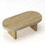 Table basse ovale moderne Mid-Century-329300565