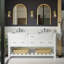 Ensemble de meuble-lavabo double 72 po Hitton-365716334-365716326