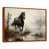 Brown Floater Framed