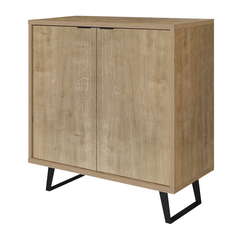 Armoire d'appoint Kerge, Chêne, H 36 po x l 36 po x P 17,5 po