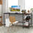 Coarben L-Shaped Metal Base Computer Desk-1352207494
