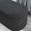 Banc de rangement avec repose-pieds 45,5 pouces avec repose-pieds en tissu-963353383