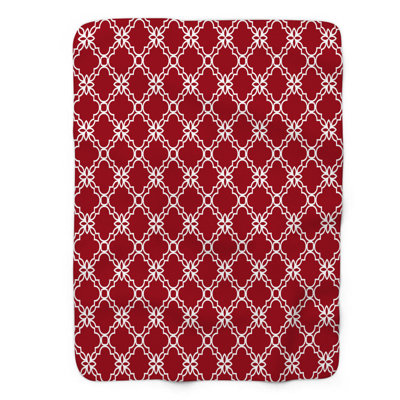 Ruby Layout - 1 Piece Premium Sherpa Blanket 0217