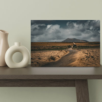 Contemporary Art Dramatic Contemporary Landscape Mountain Wall Art by Michael Bangiev - Wrapped Canvas Print