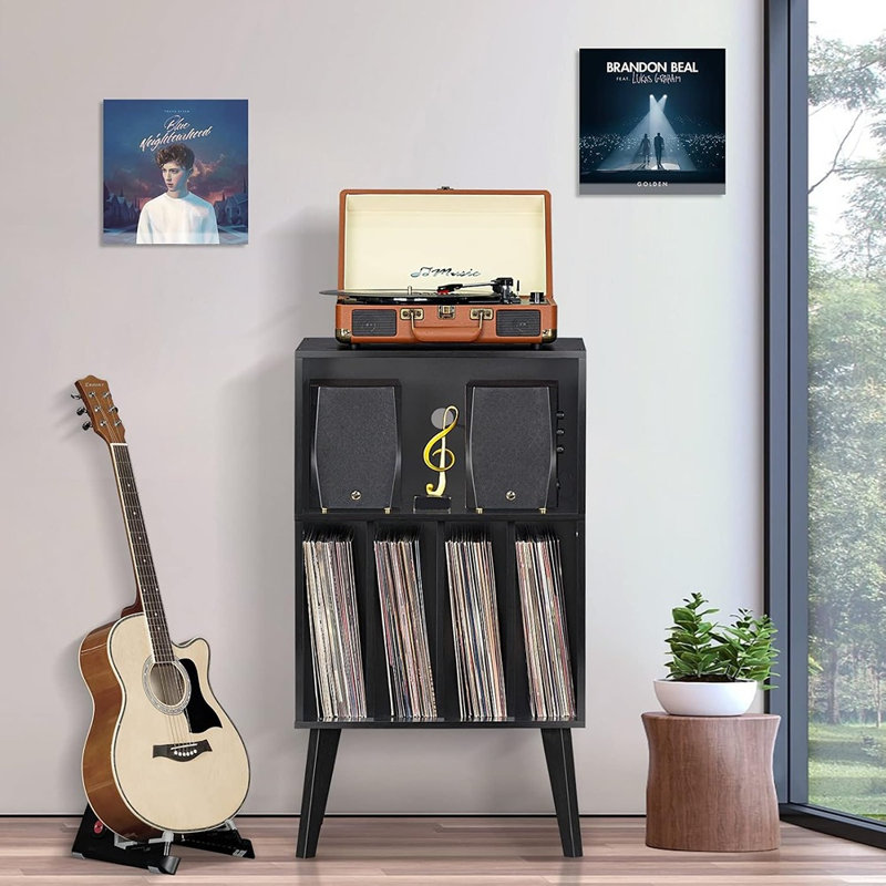 Solid Wood Top End Table