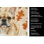 Serviette de cuisine automne fauve bouledogue français-2083472833