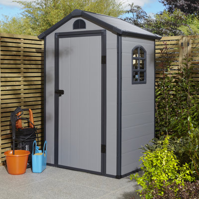 Rowlinson Airevale Plastic Apex Shed 4x3