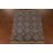 Geometric Hand-Knotted Rectangle 7'9'' x 9'10'' Wool Area Rug in Brown