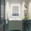 Miroir de salle de bain avec éclairage à DEL à intensité variable et miroir antibuée 3 couleurs Johnn-1598048530