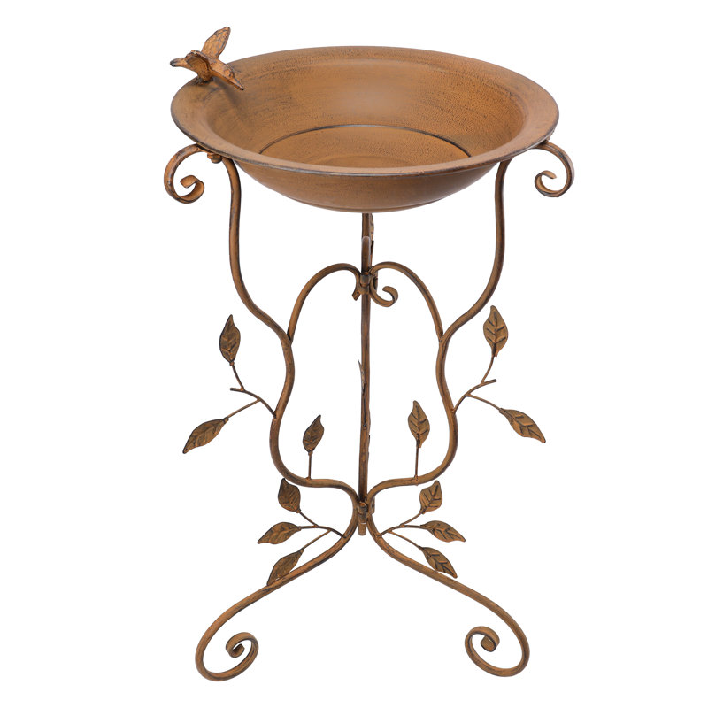 Rhogan Metal Birdbath