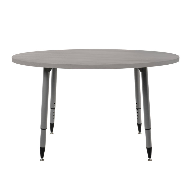 Table d'activité 48 po Adapte, 48 po x 36 po, Bois gris clair / argent