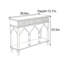 Mid-Century Modern Walnut Tone Console Cabinet-2114824789