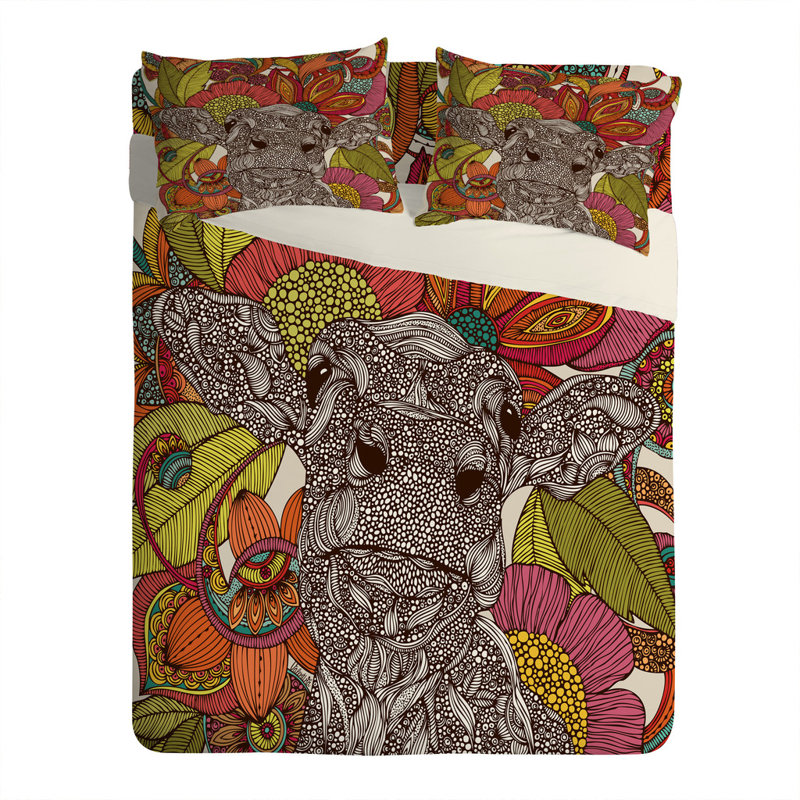 Arabella and Flowers Pillowcase, Standard