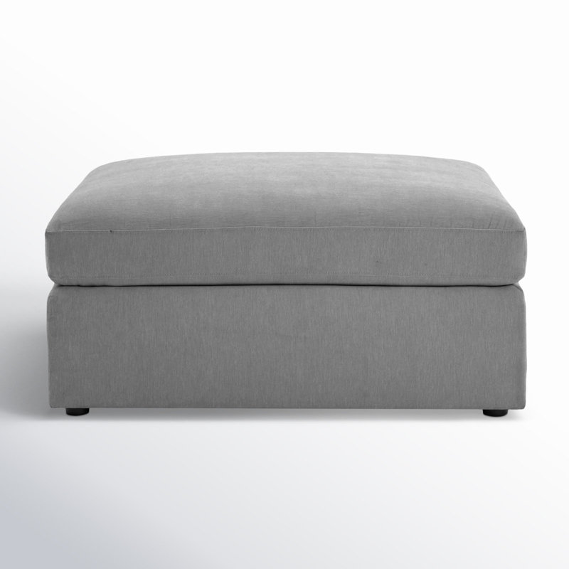 Penncross Upholstered Ottoman, Beige
