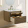 Liljan 30'' Wall-Mounted Single Bathroom Vanity with Engineered Stone Top