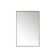Rohe Metal Flat Wall Mirror