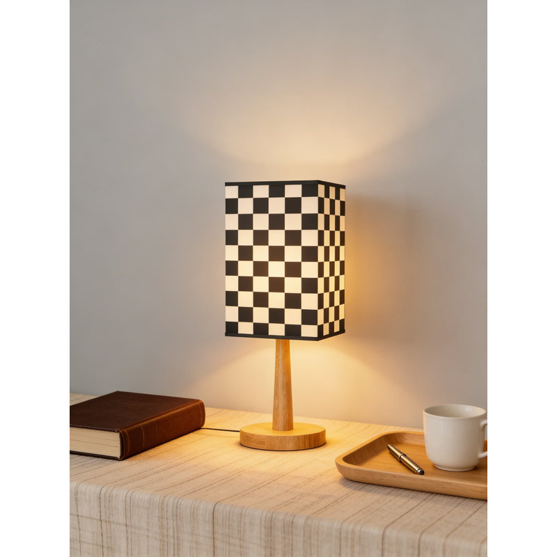 Lampe de table à DEL avec température de couleur réglable, abat-jour en tissu pour table de chevet pour chambre à coucher, bureau, salon, éclairage