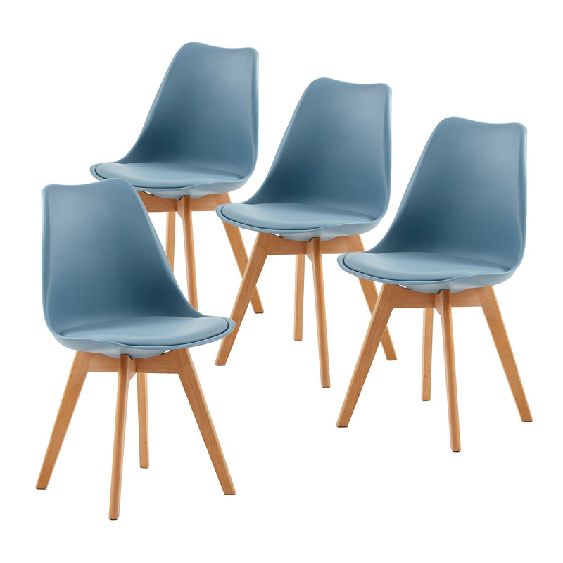 Benno 4 - Person Dining Set, Light Blue