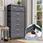 Commode 7 tiroirs 23,22 ", gris-900962624