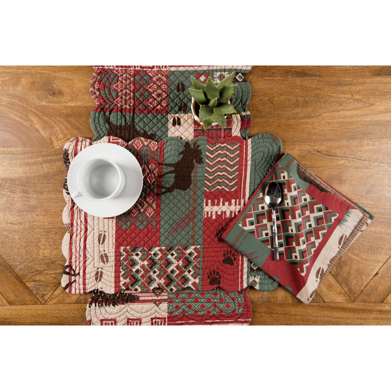 Abramson Cotton Animals/Nature Square Napkin