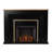 Cannet 52'' W Black Electric Fireplace