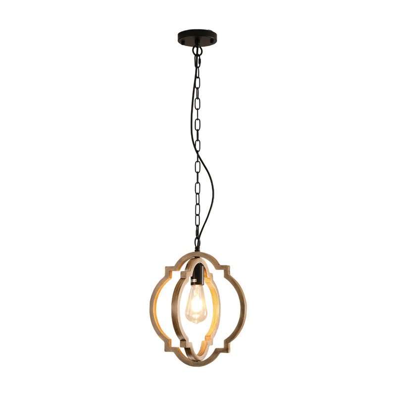 Lampe de salle à manger Retro Country, fer en bois massif, suspension réglable de 0 po à 47,24 po, à intensité variable avec gradateurs compatibles, convient aux îlots de cuisine, aux tables et aux comptoirs, à fixation