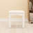 Vantiy Stool With Cushion And Solid Leg For Bedroom,white