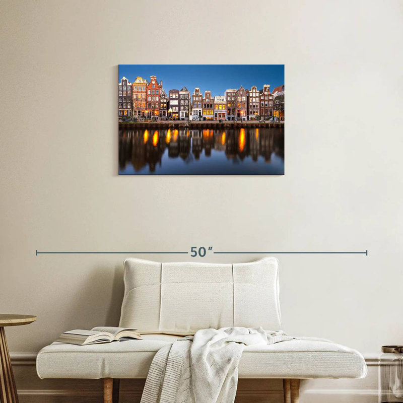 Sirci Amsterdam Canal Waterfront, H 20 po x l 30 po