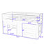 Lit mezzanine en bois avec lit simple-2018682213