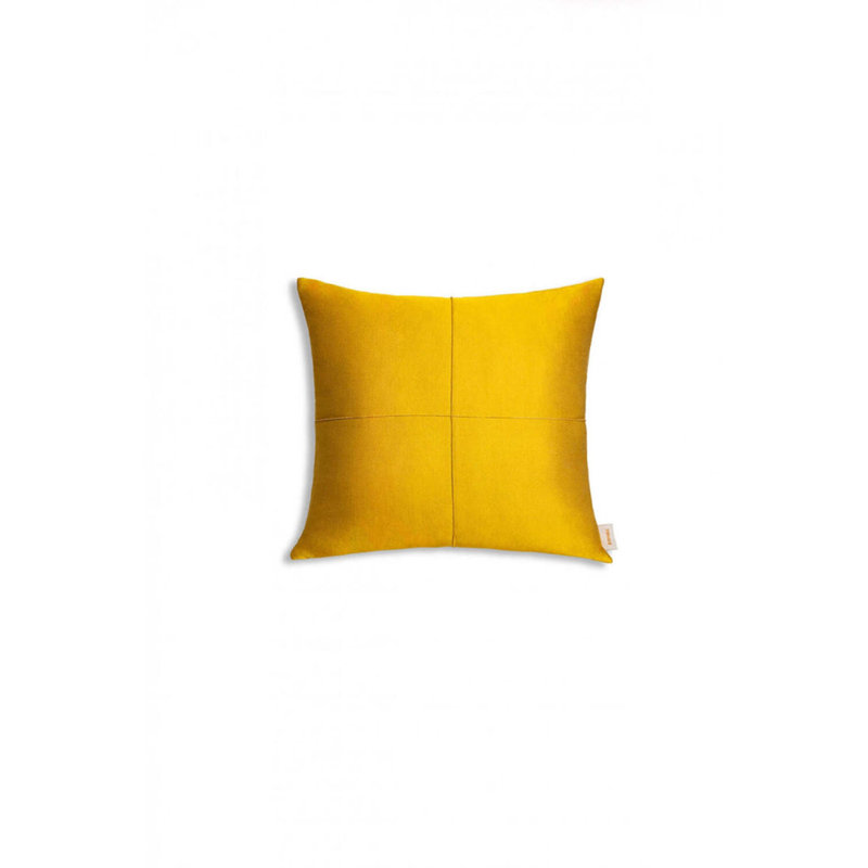 Yellow Square Pillow