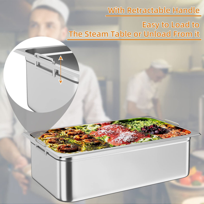 Homhougo Stainless Steel Roasting Pan